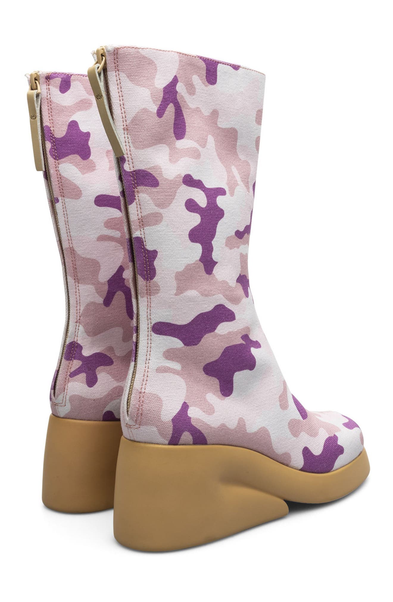 camper wedge boots