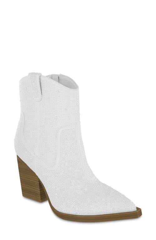 UPC 196628112314 product image for MIA Dawson Western Boot in White at Nordstrom, Size 8.5 | upcitemdb.com
