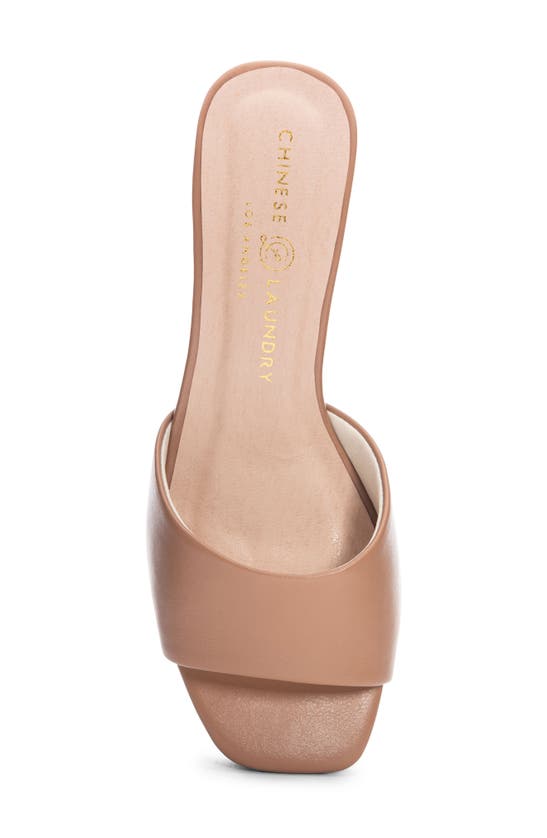 Chinese Laundry Tai Platform Sandal In Tan