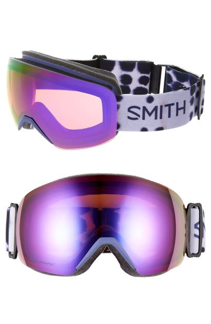 Smith Skyline 215mm Chromapop Snow Goggles - Dusty Lilac Dots/ Purple