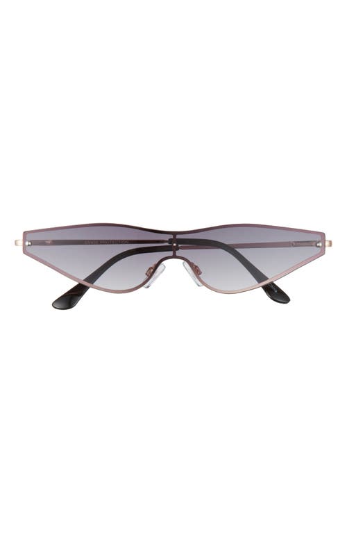 Rad + Refined Mini Sport Oval Sunglasses in Black/Black