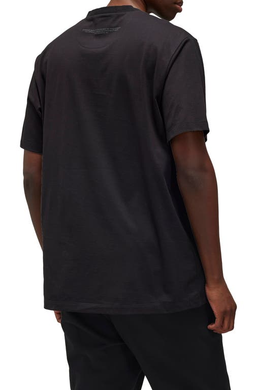 Shop Y-3 Logo Graphic T-shirt In Black