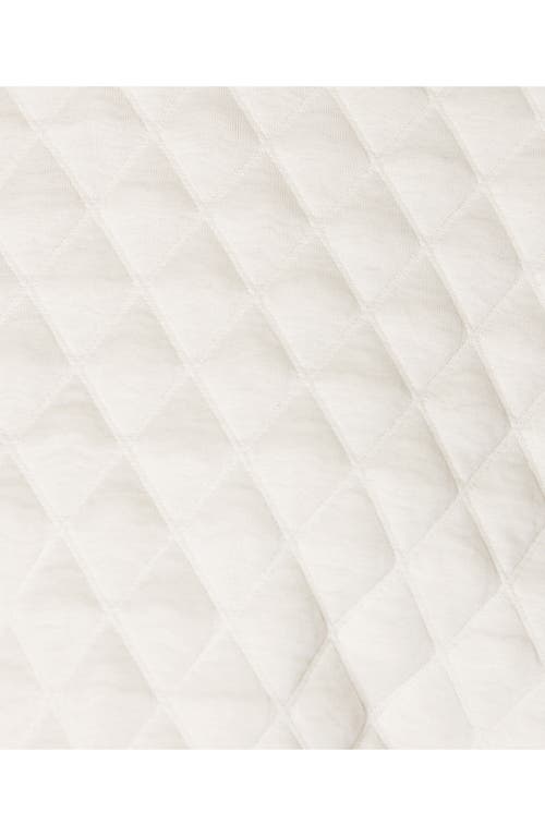 Sweaty Betty Sandwash Quilted Hoodie In Marble White