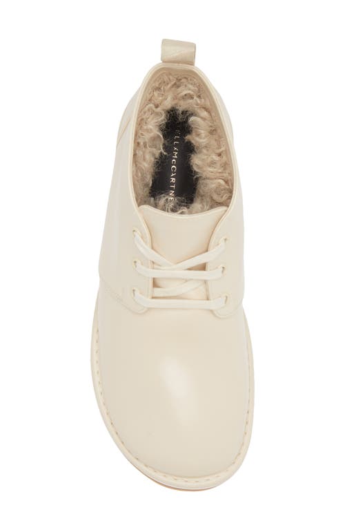 Shop Stella Mccartney Sneakelyse Platform Chukka Boot In 9200 Cream