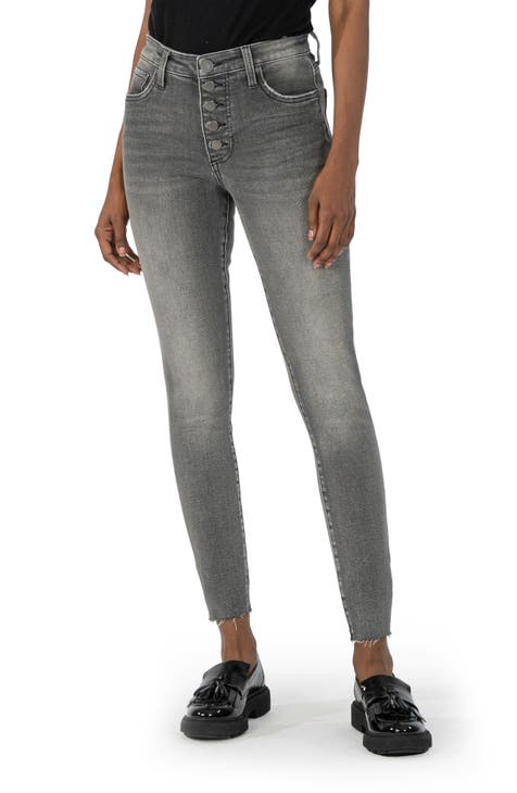 Women's Grey Jeans & Denim