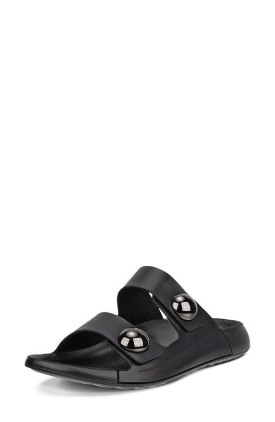 Ecco Cozmo Slide Sandal In Black