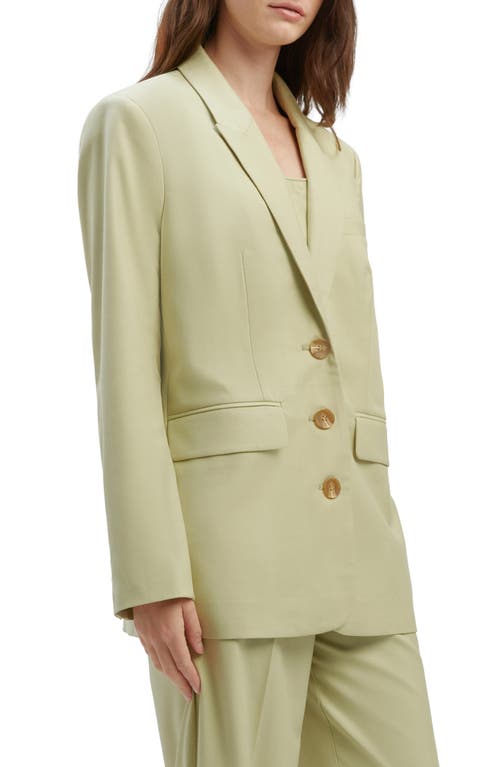 Shop Bardot Charlie Blazer In Pale Khaki