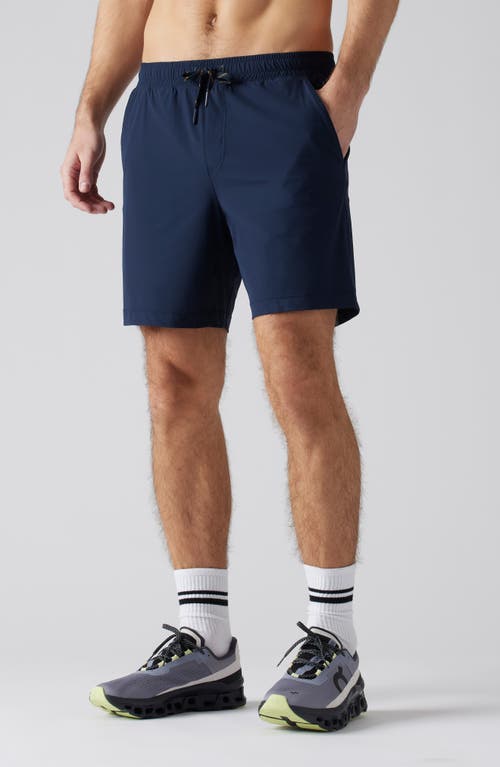Pursuit 7-Inch Lined Training Shorts in True Navy