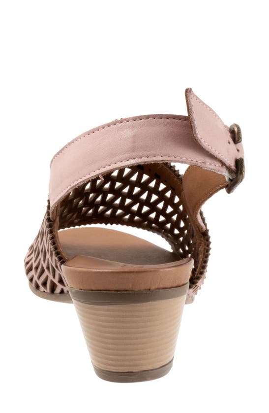 Bueno Lia Slingback Sandal In Dusty Mauve