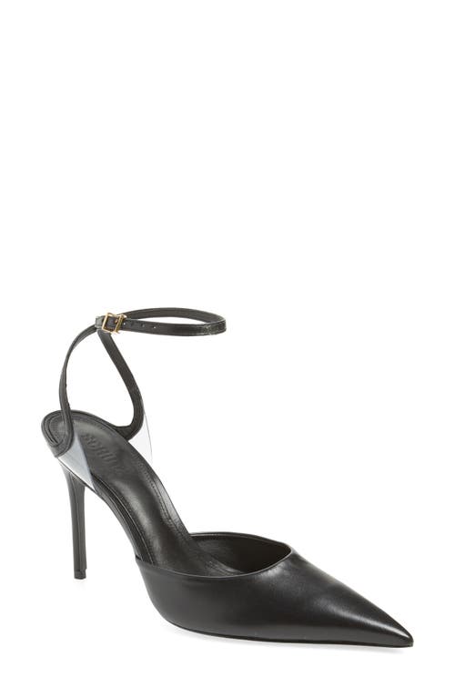 SCHUTZ SCHUTZ SKYE ANKLE STRAP POINTED TOE PUMP