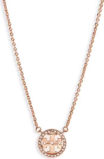 Tory Burch Pav Logo Pendant Necklace Nordstrom
