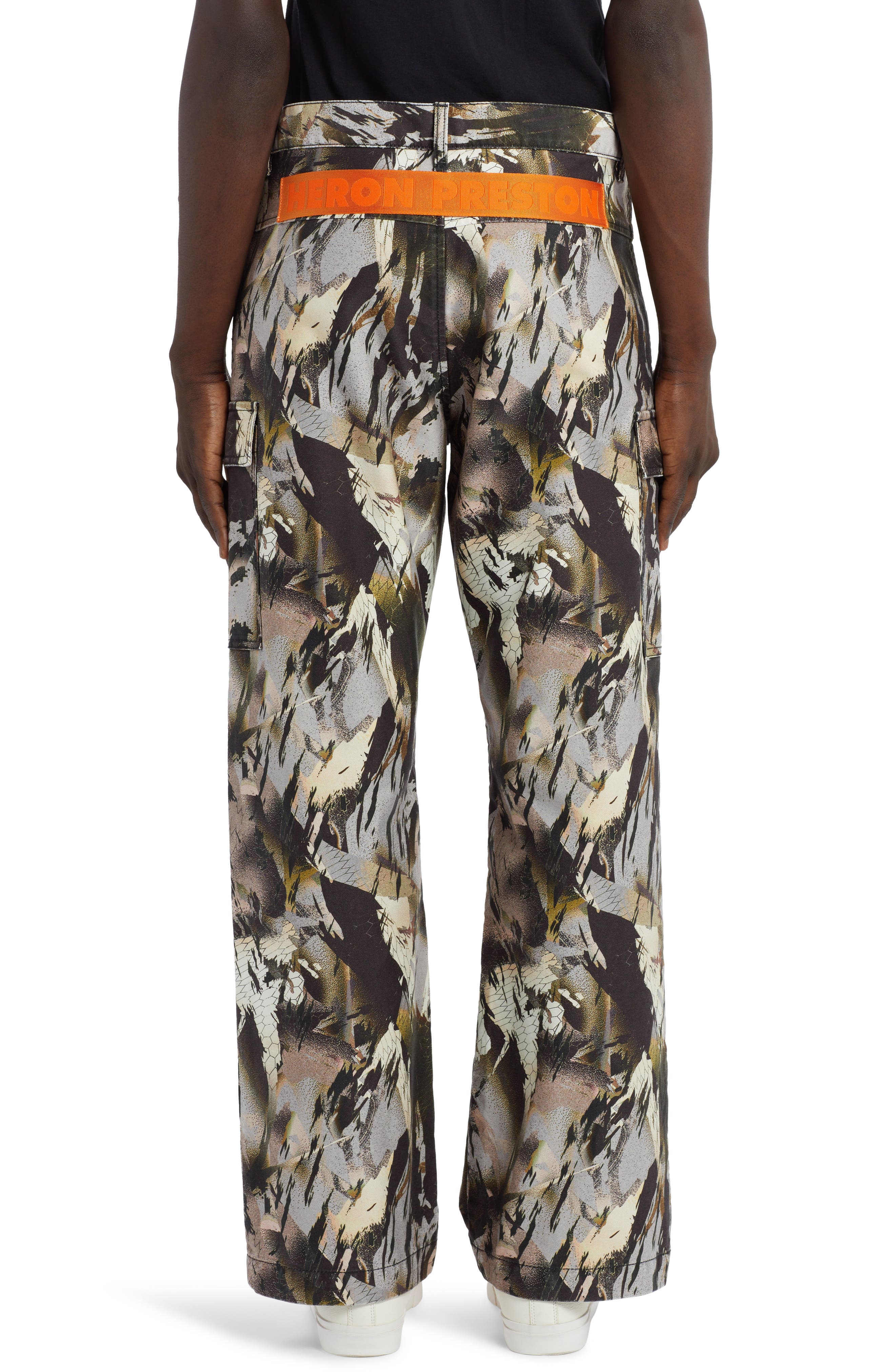 camo baggy cargo pants