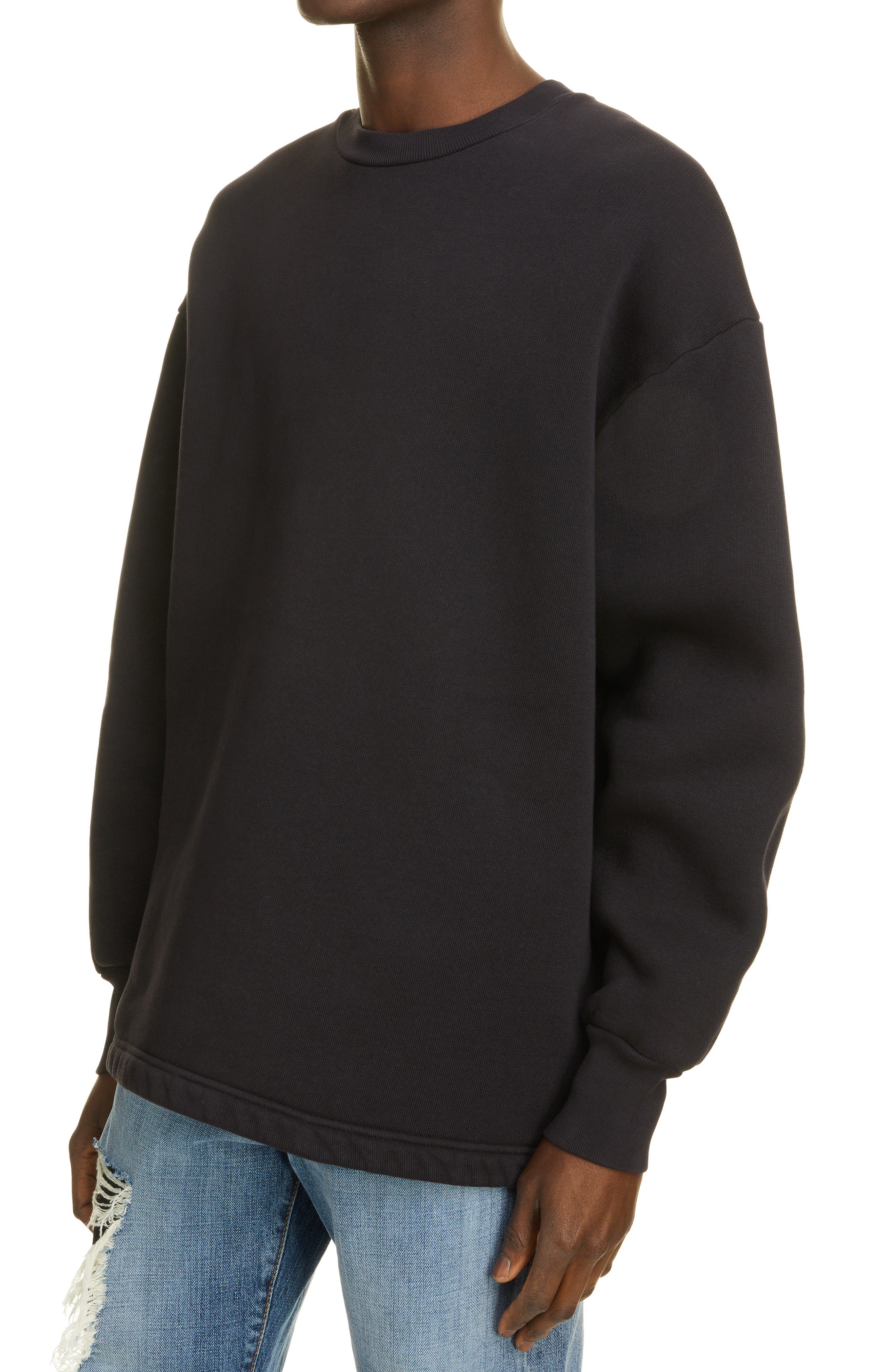 acne studios embroidered sweatshirt