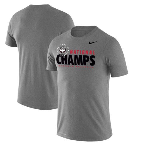 Men's Champion Red Louisville Cardinals Alumni Logo Stack T-Shirt