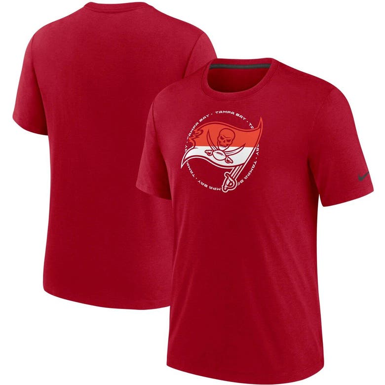 Tampa Bay Buccaneers Nike Historic Tri-Blend T-Shirt - Mens