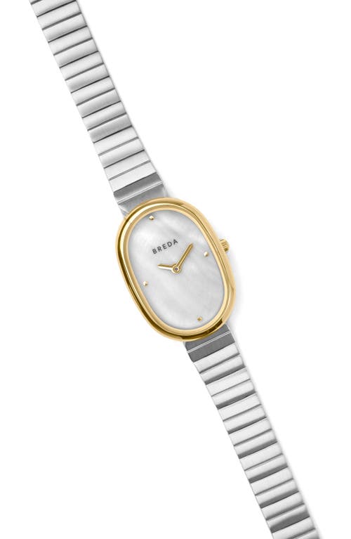 Breda Jane Bracelet Watch, 23mm In Gold/silver/pearl