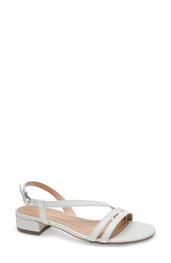 Shop Easy Spirit Glenni Asymmetric Strappy Sandal In White