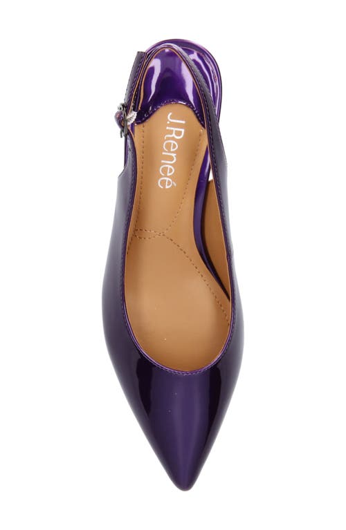 J. RENEÉ J. RENEÉ J.RENÉE SHAYANNE SLINGBACK POINTED TOE PUMP 