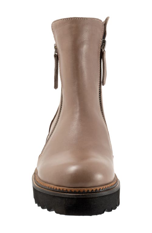 Bueno Ariana Zip-up Boot In Grey