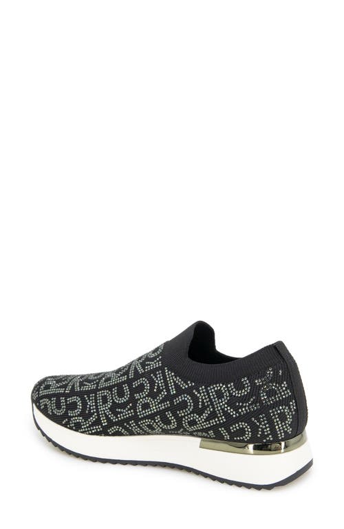 Reaction Kenneth Cole Cameron Jewel Jogger Sneaker In Black Logo