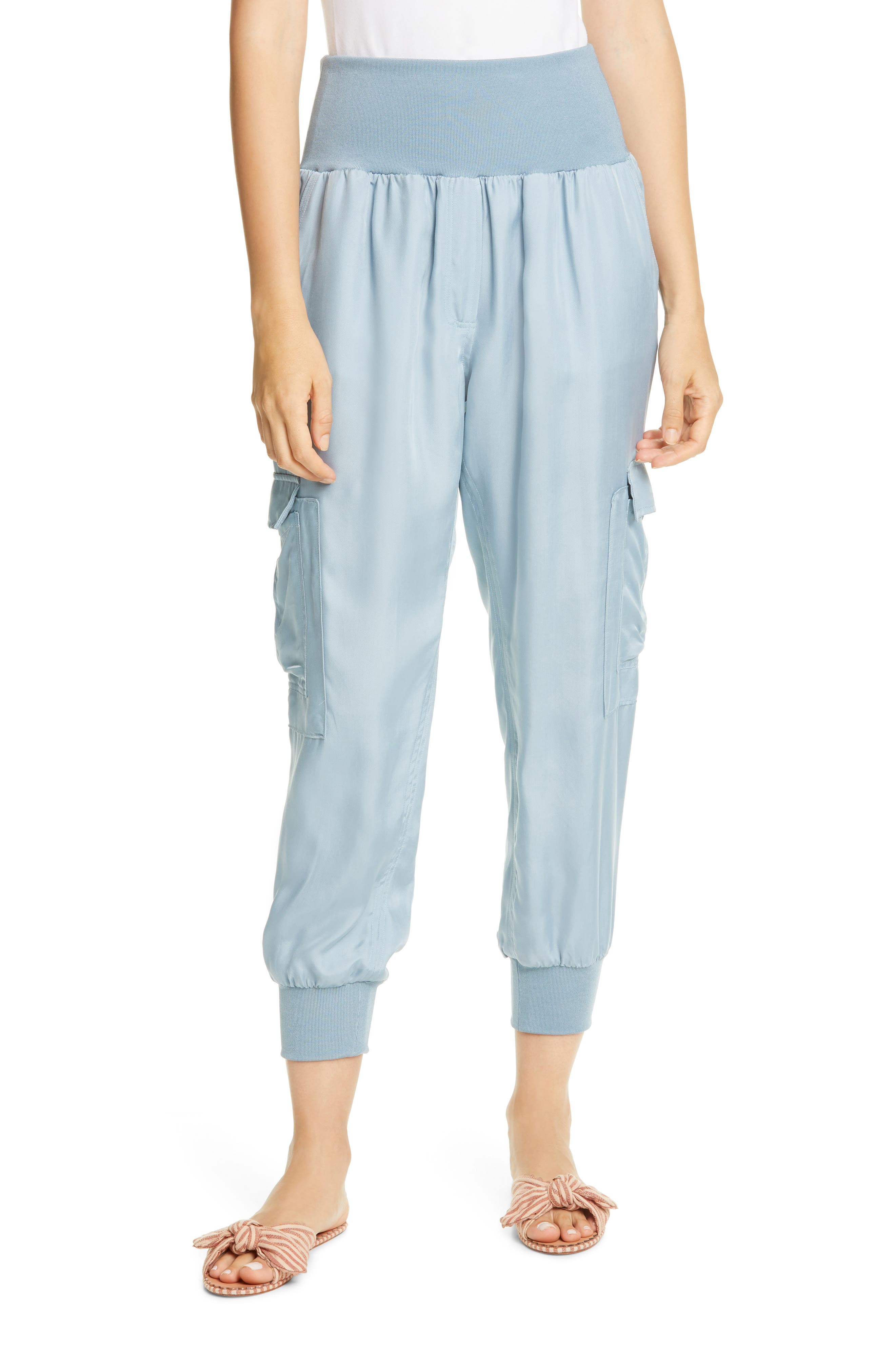 Cinq a Sept Giles High-Waist Jogger Pants | Smart Closet