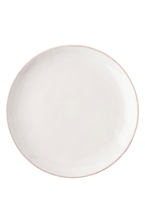 Juliska Puro Coupe Side Cocktail Plate In Whitewash