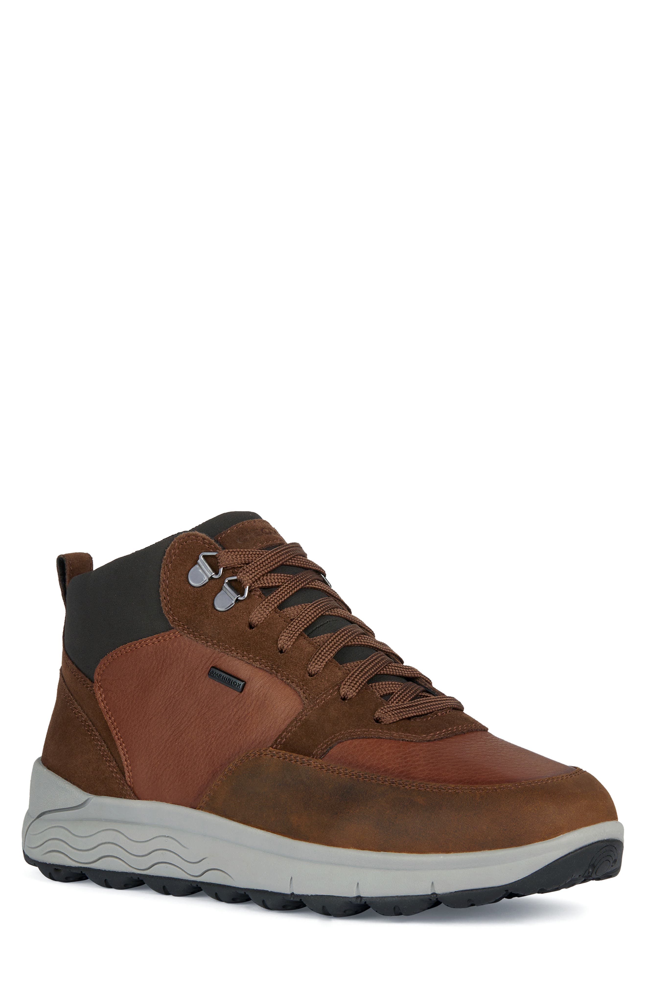 Geox Spherica Waterproof High Top Sneaker (Men) Nordstrom
