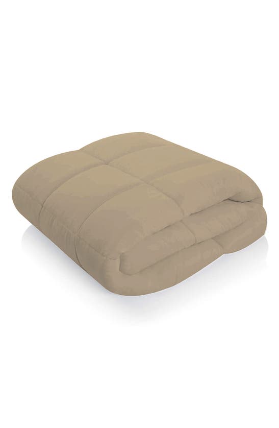 Luxury Home Super Soft Down Alternative Comforter In Cream