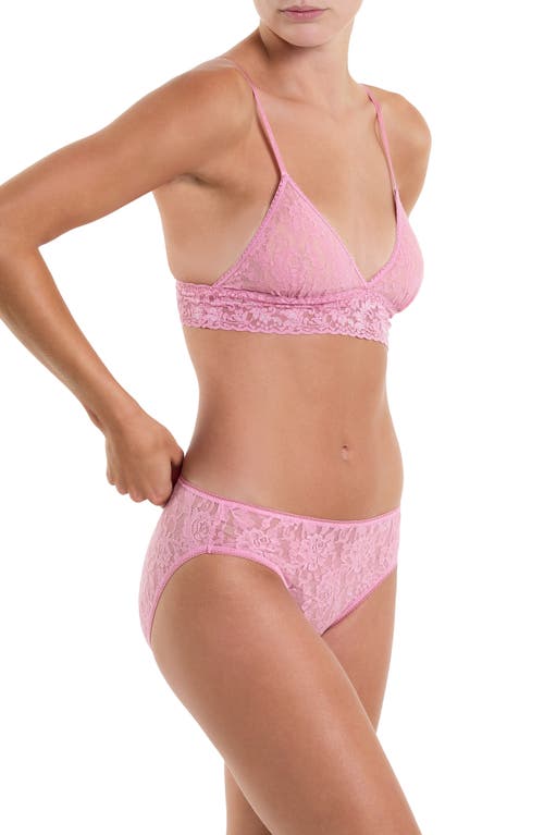 Hanky Panky Signature Lace Bikini In Tea Cake Pink