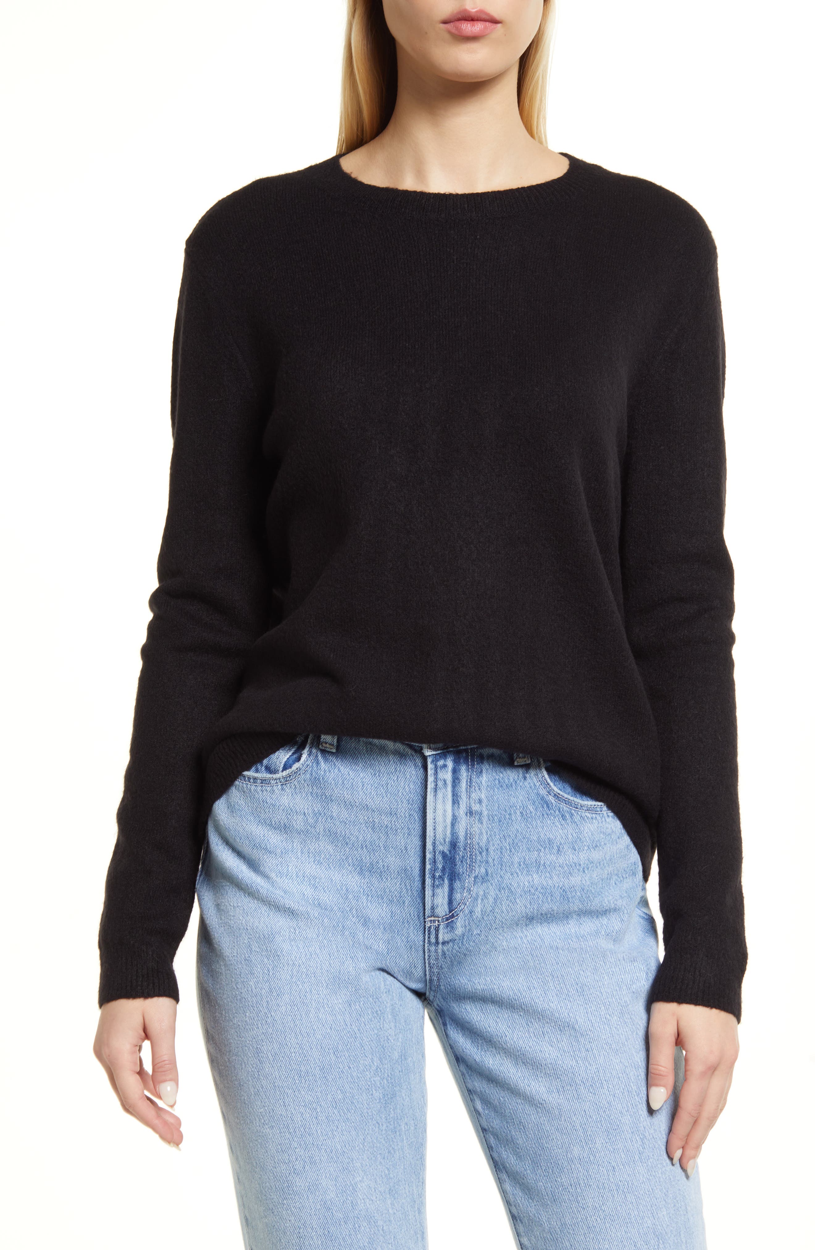 Women's Black Sweaters | Nordstrom