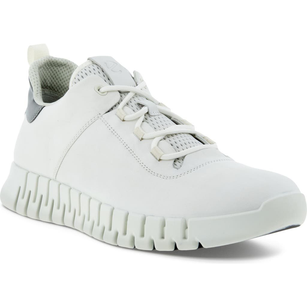 Ecco Gruuv Sneaker In White/white