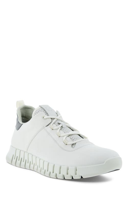 Shop Ecco Gruuv Sneaker In White/white