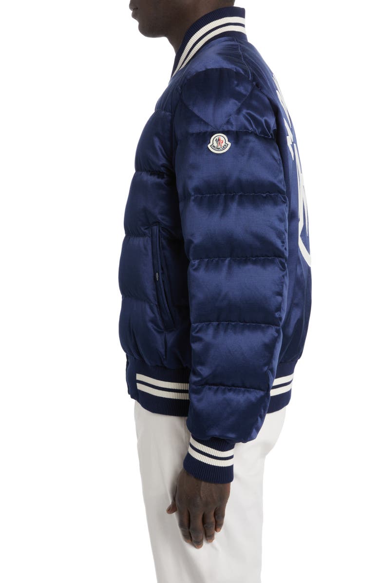 Moncler Dives Quilted Satin Down Bomber Jacket Nordstrom
