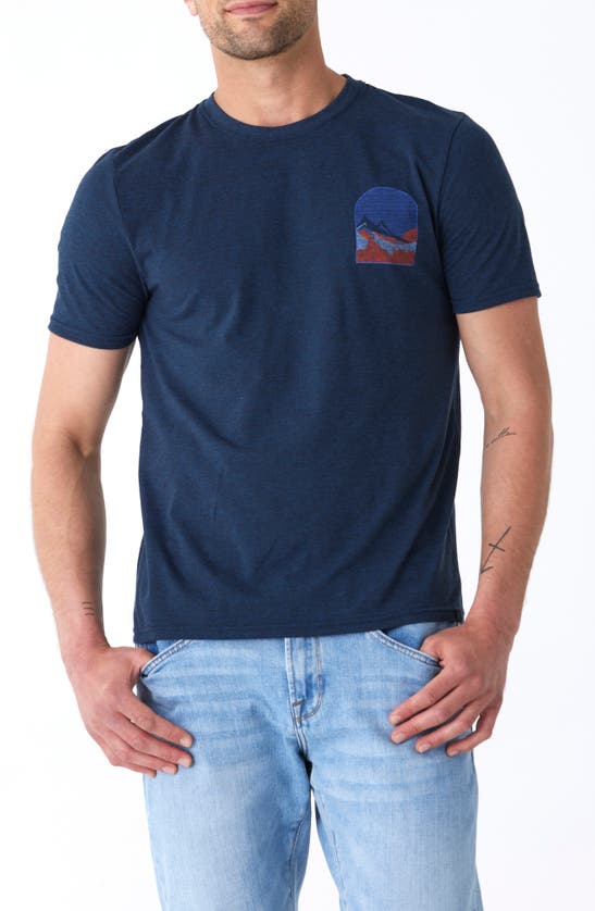 Shop Threads 4 Thought Mountain Arch Graphic T-shirt In Midnight