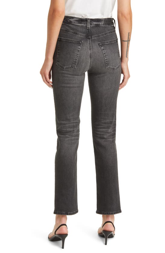 Ag Saige High Waist Straight Leg Jeans In 10 Years Boundary