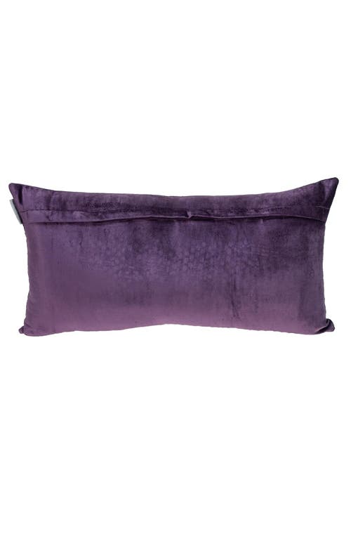 Parkland Collection Myra Throw Pillow In Purple