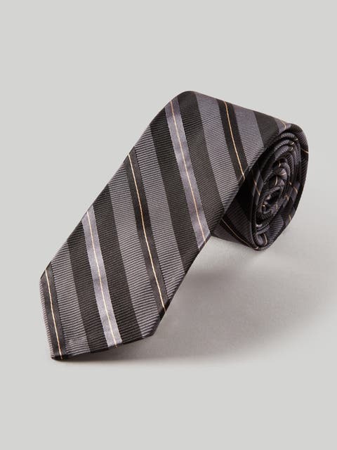 Newman 7 Fold Solid Silk Necktie main image 1