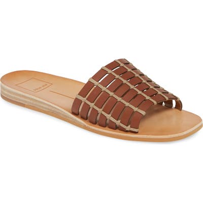 Dolce Vita Colsen Slide Sandal- Brown