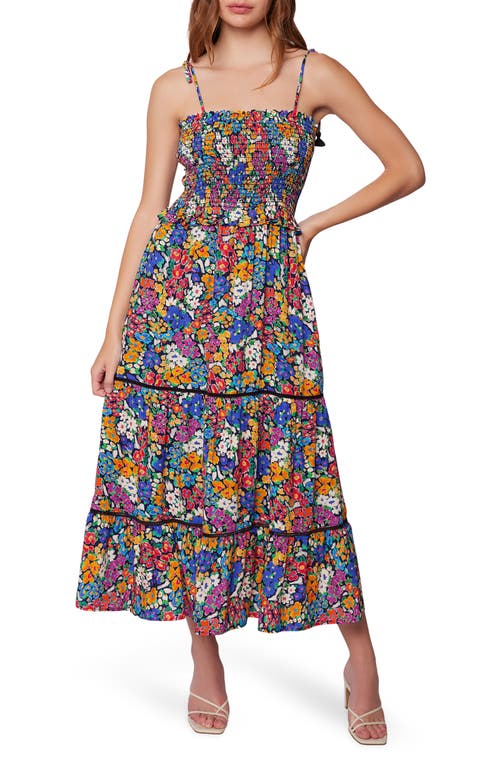 Lost + Wander Renoirs Terrace Floral Tiered Sundress in Flower Multi