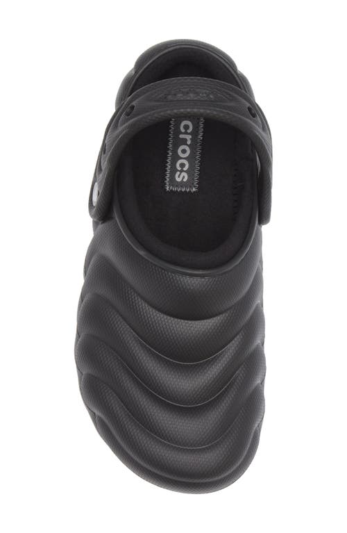 Shop Crocs Classic Lined Clog In Black