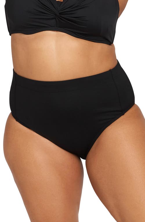 Artesands Natare Chlorine Resistant Bikini Bottoms in Black at Nordstrom, Size 14 Us