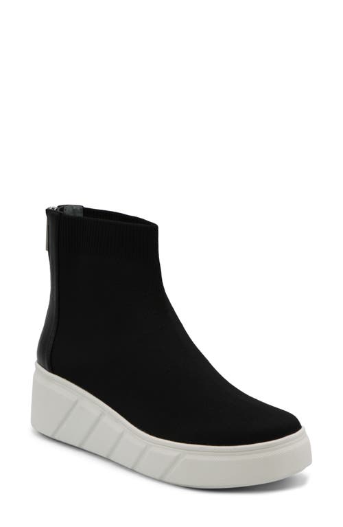 Shop Charles David Rio Platform Wedge High Top Sneaker In Black