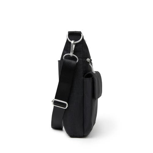 Baggallini Women's Modern Everywhere Slim Crossbody Bag With Rfid Wristlet In Black