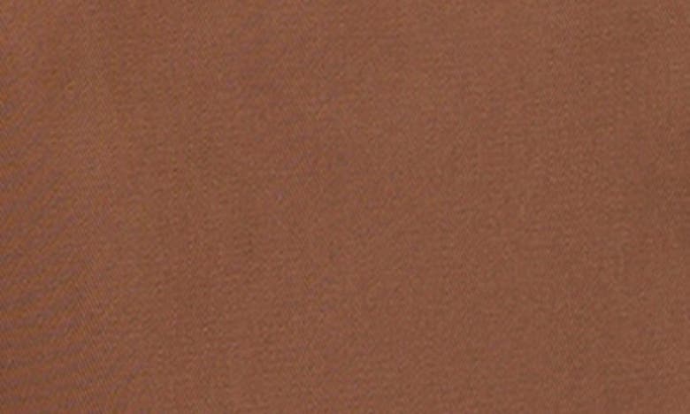 Dockers Quilted Lined Flight Bomber Jacket In Chocolate