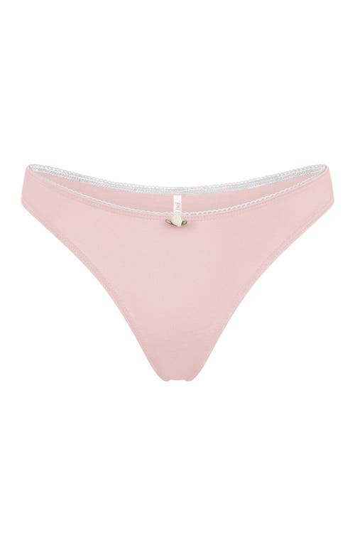 Shop Rat Boi Low Rise Thong In Petal