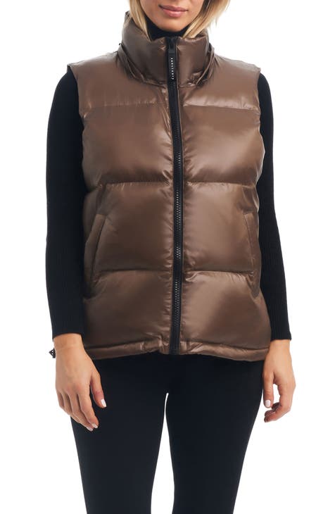 Quilted Hooded Puffer Vest