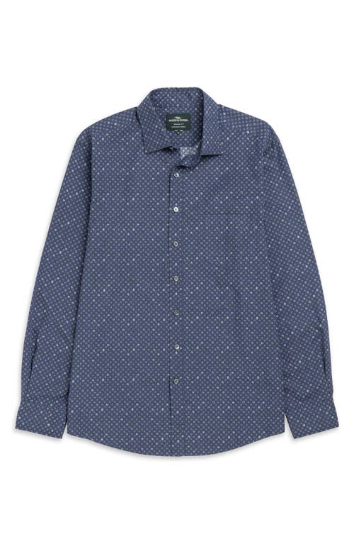 Rodd & Gunn Pinotage Button Front Shirt In Ink