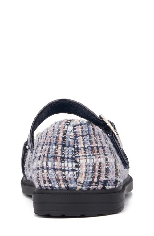 Olivia Miller Kids' Cap Toe Mary Jane Flat In Black