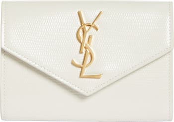 Saint Laurent Monogramme Logo Leather Flap Wallet, Nordstrom