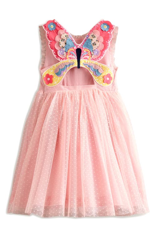 MINI BODEN MINI BODEN KIDS' BUTTERFLY APPLIQUÉ SLEEVELESS TULLE DRESS 